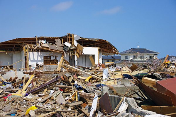 東日本大震災後72時間に起こった震度4以上の地震